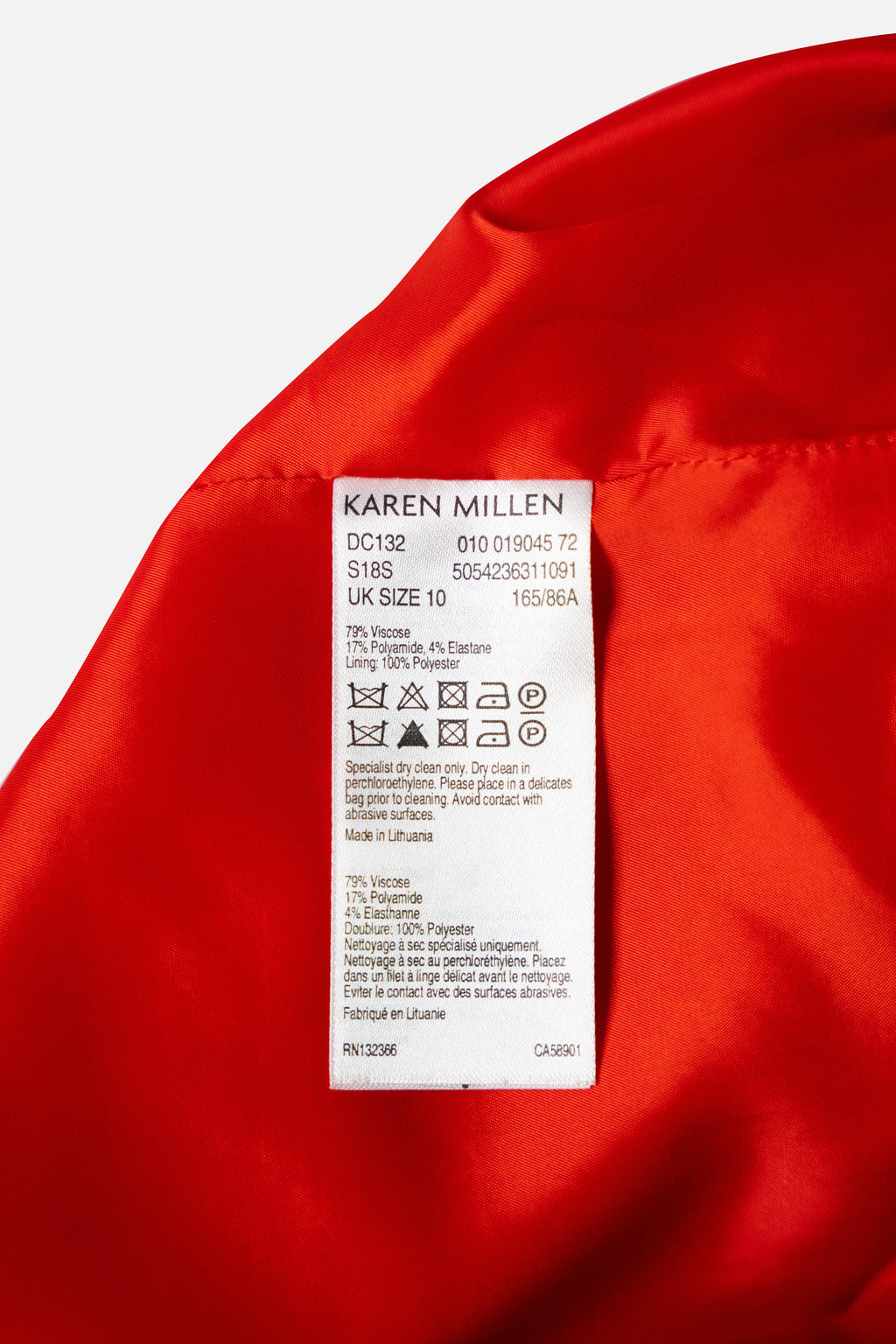Karen Millen Red Dress