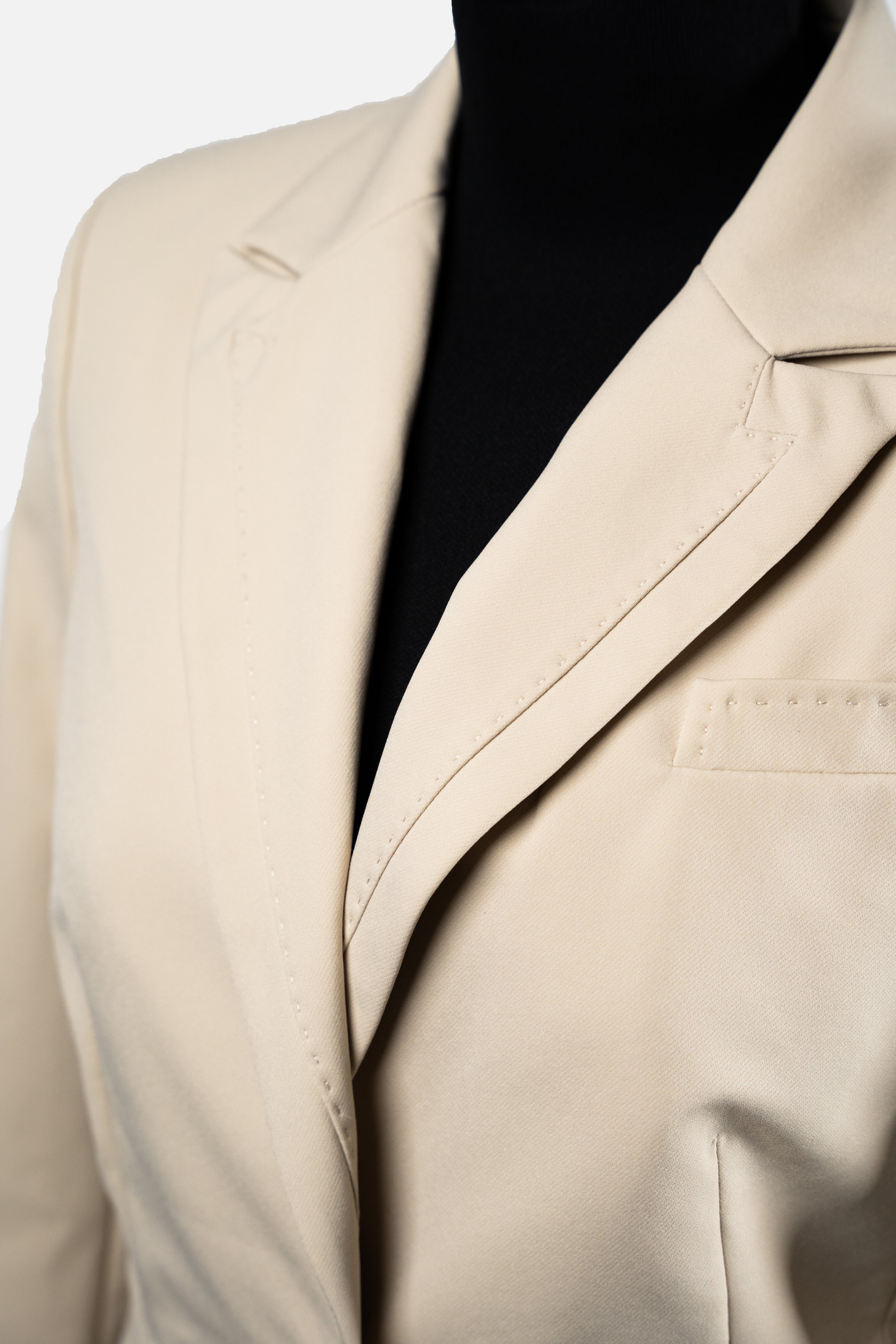 Elisabetta Franchi Beige Tailored Skirt Suit