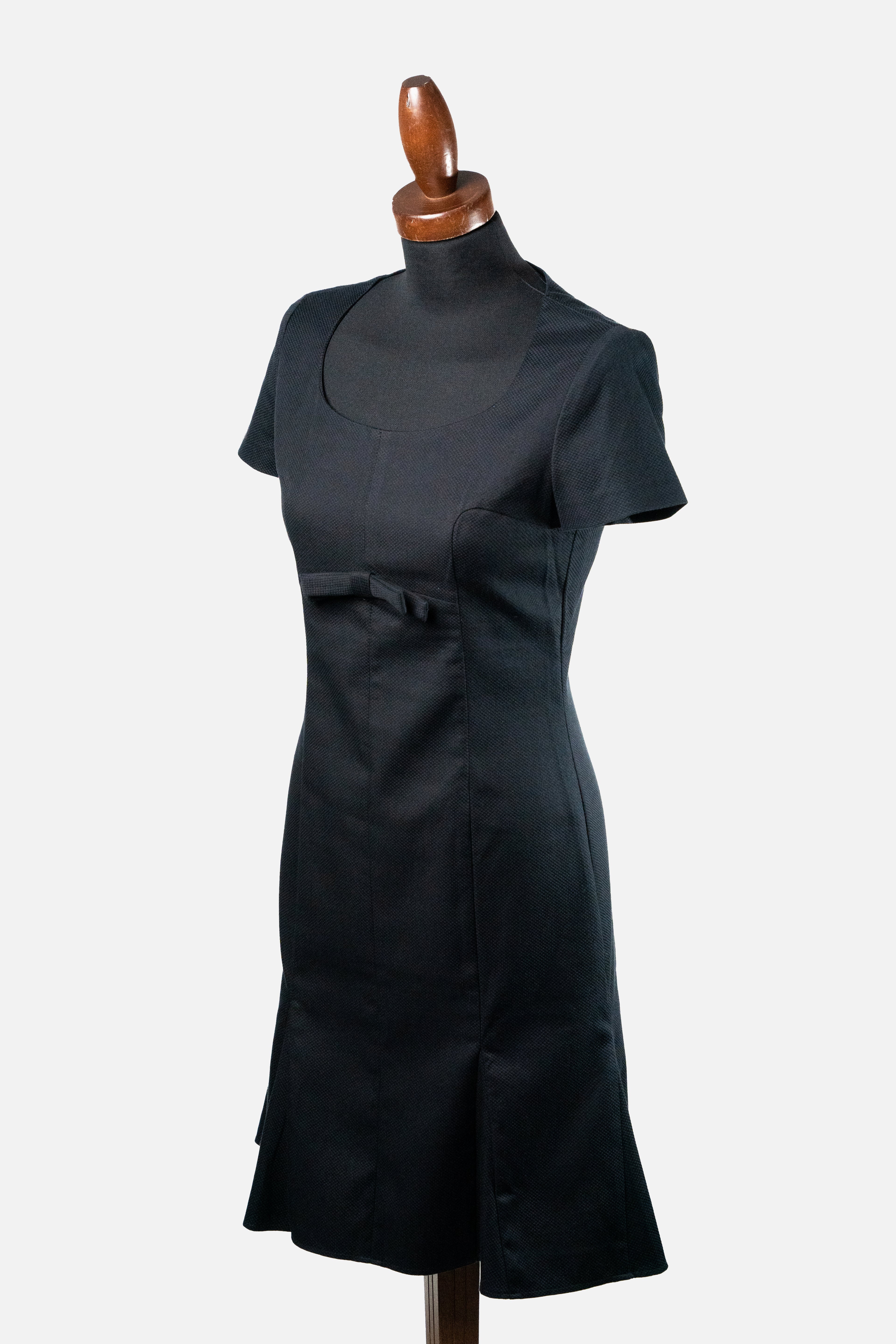 Moschino Cheap and Chic Black Bow Dress