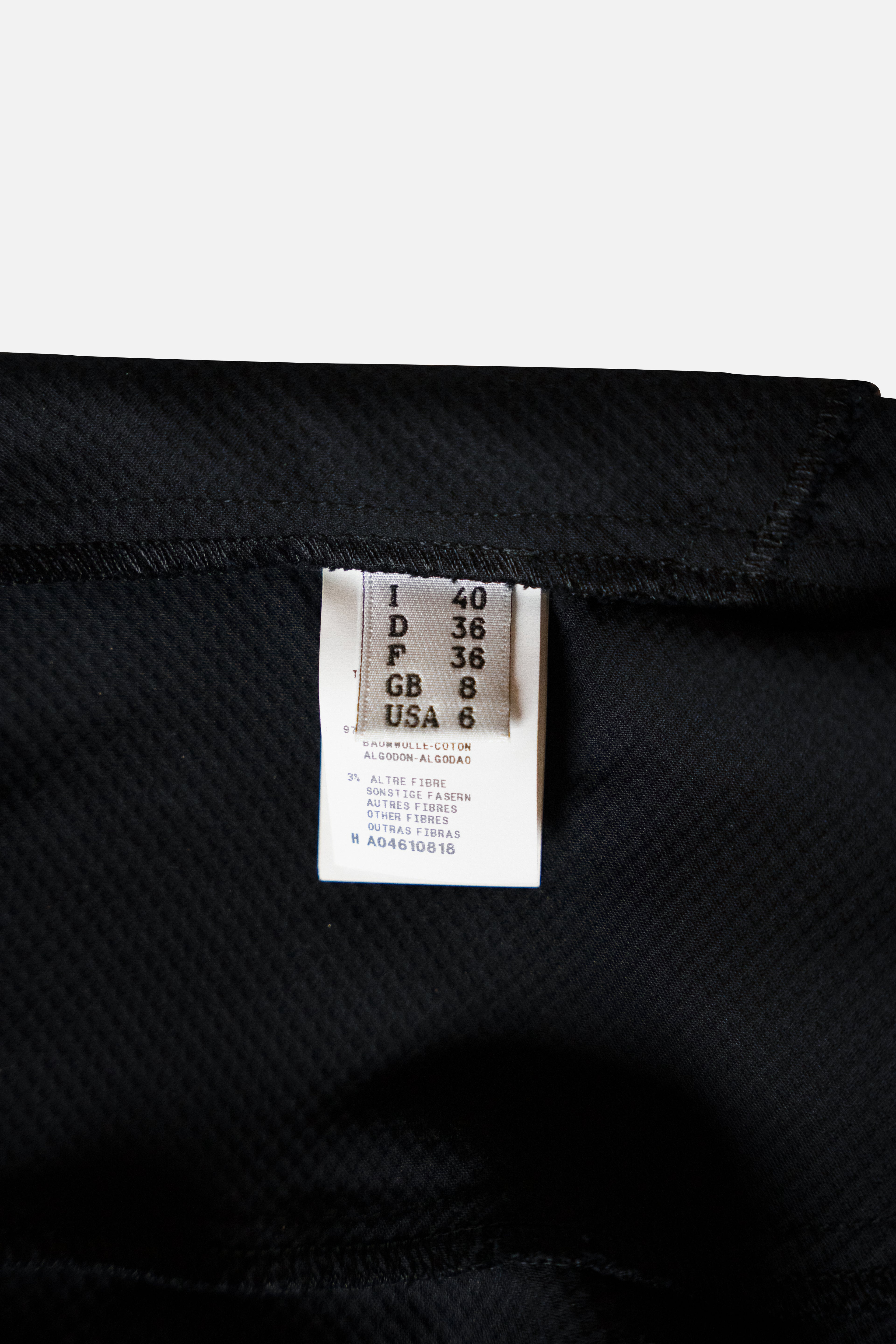 Moschino Cheap and Chic Black Bow Dress