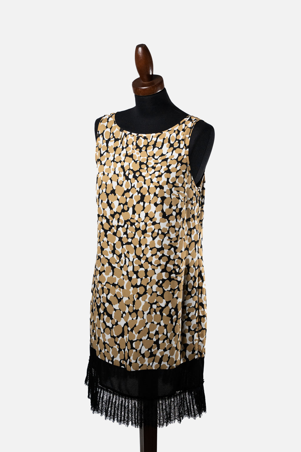 Patrizia Pepe Sleeveless Animal Print Dress
