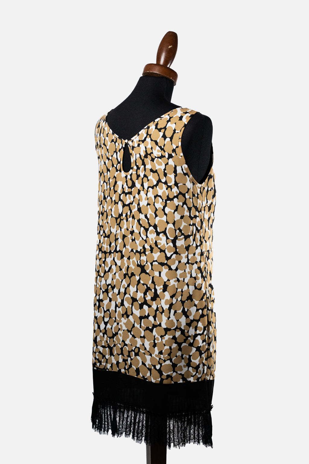 Patrizia Pepe Sleeveless Animal Print Dress
