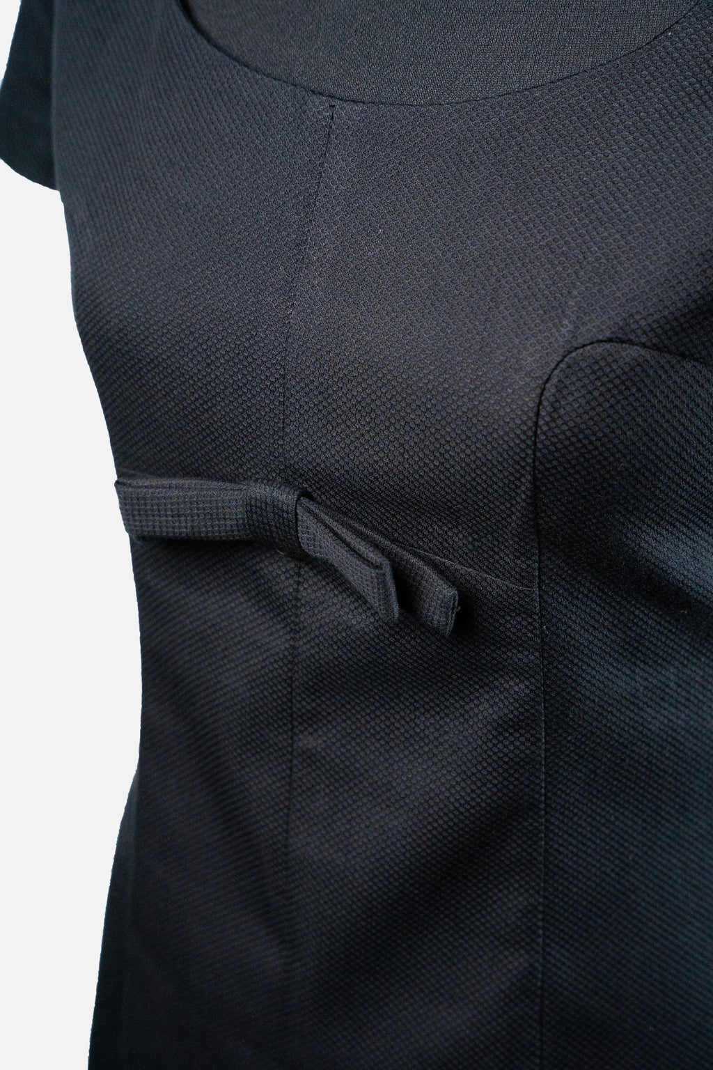 Moschino Cheap and Chic Black Bow Dress