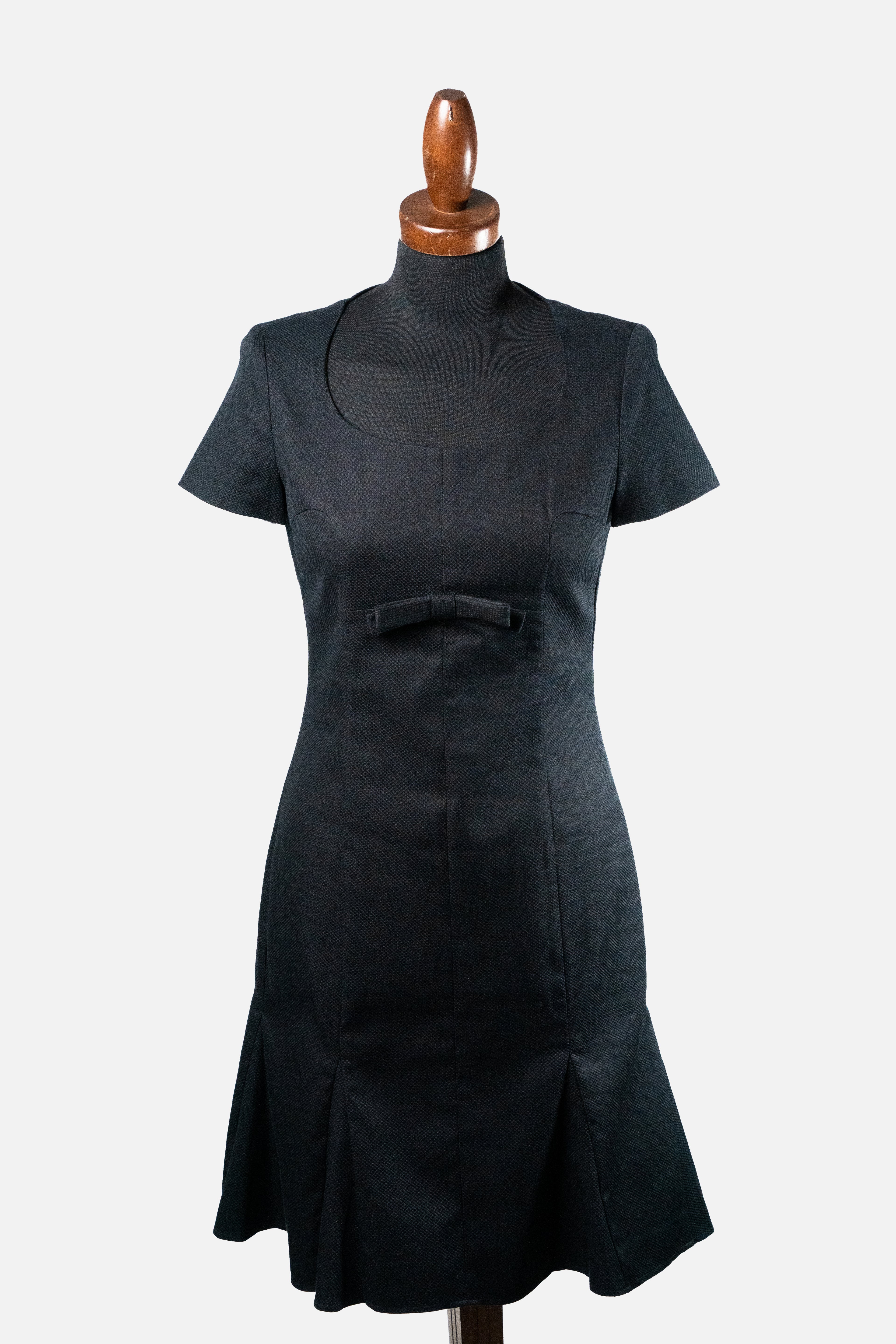 Moschino Cheap and Chic Black Bow Dress
