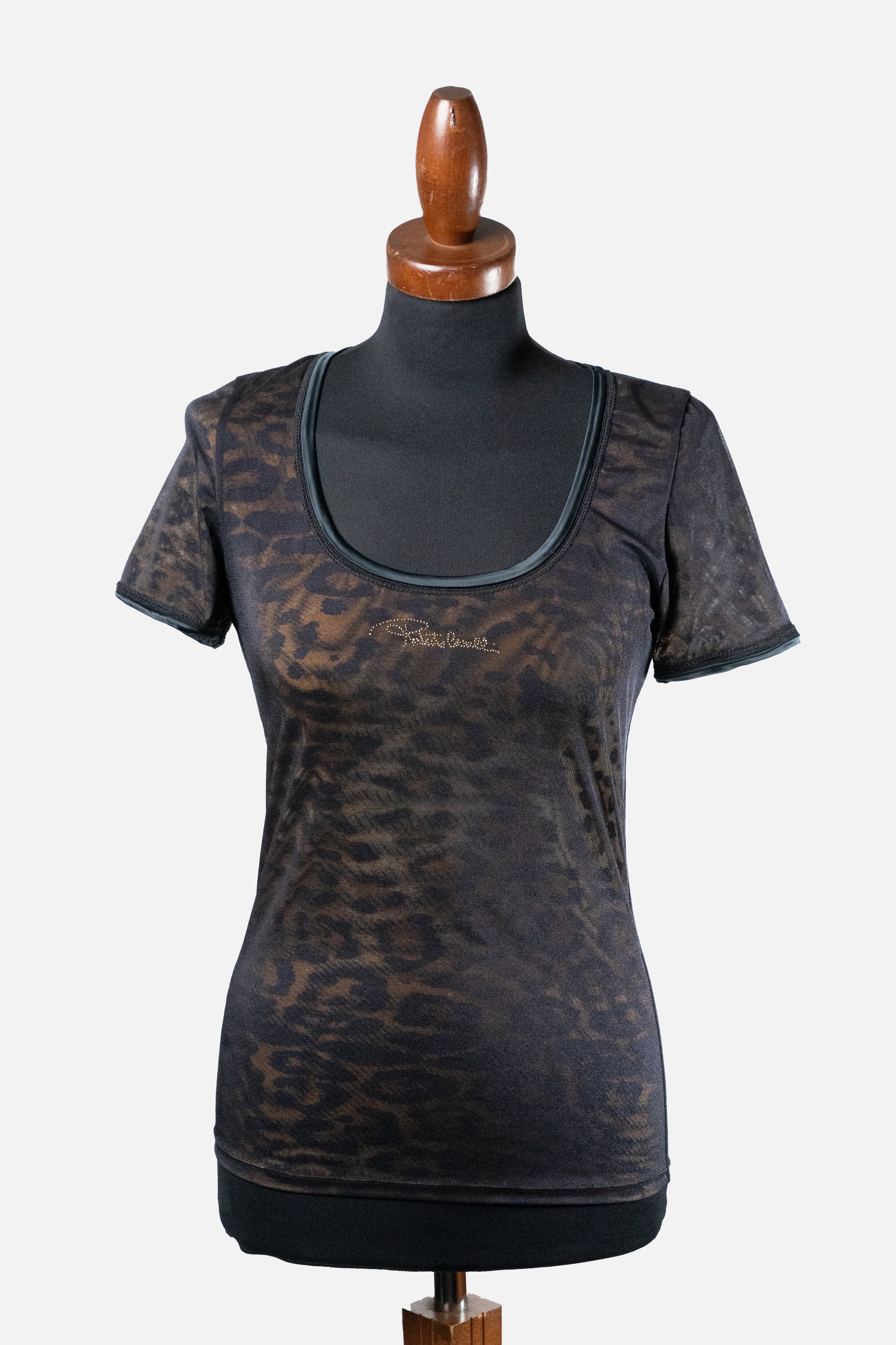 Roberto Cavalli Underwear Animal Logo Shirt