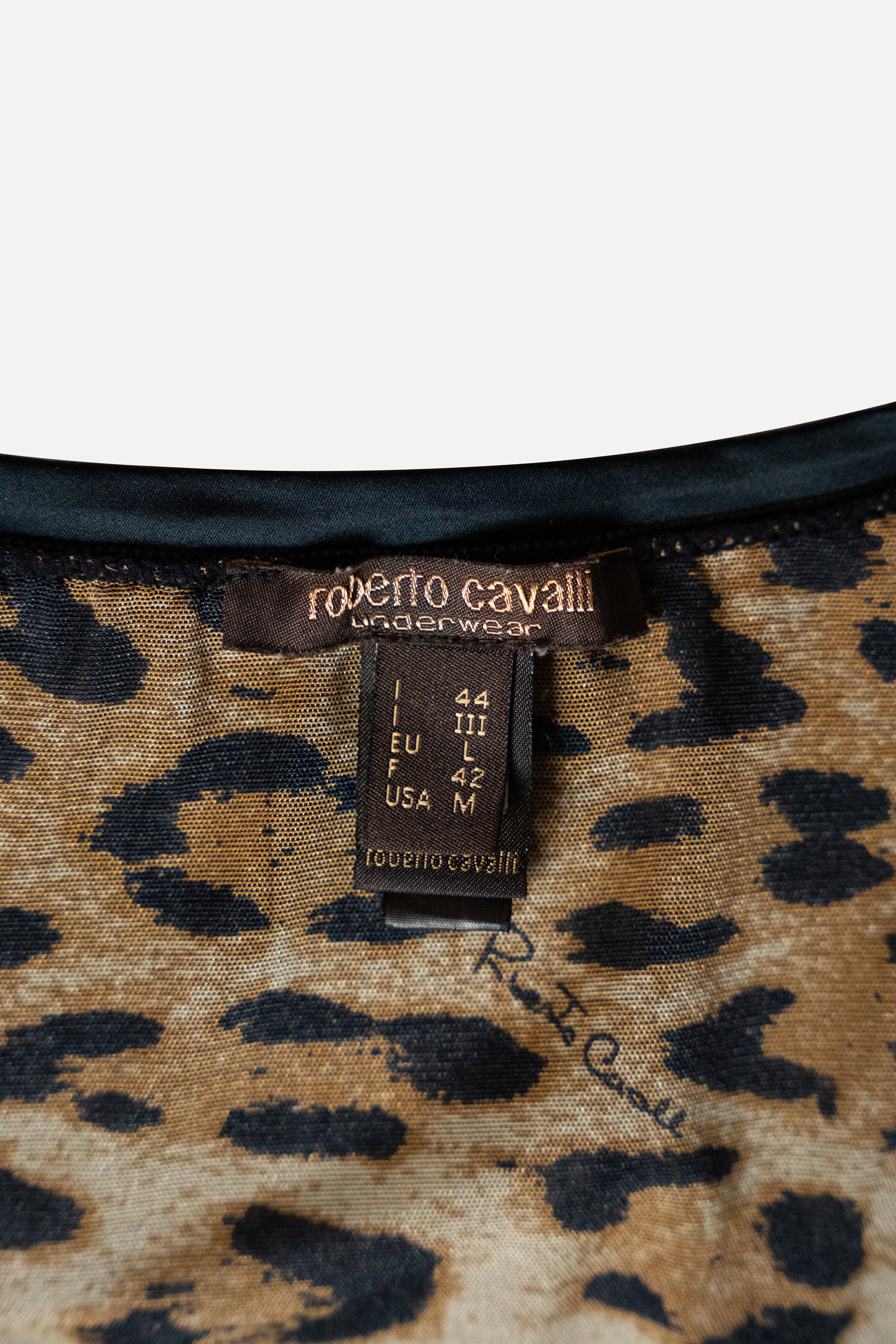 Roberto Cavalli Underwear Animal Logo Shirt