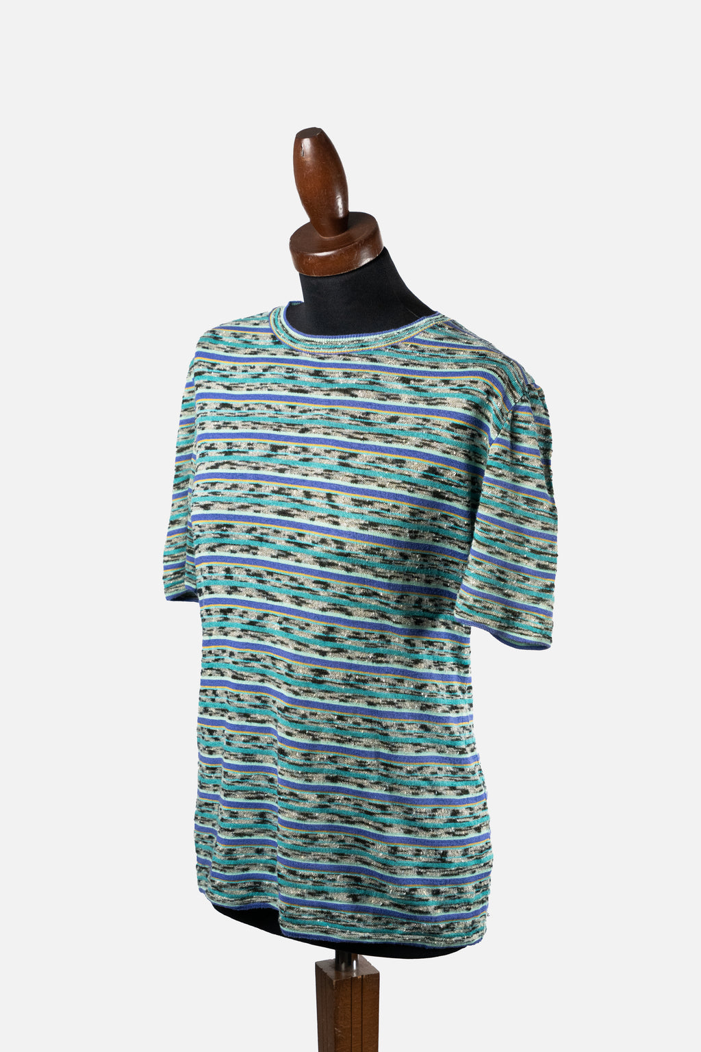 Missoni Sport Vintage Signature Stripe Knit T-Shirt