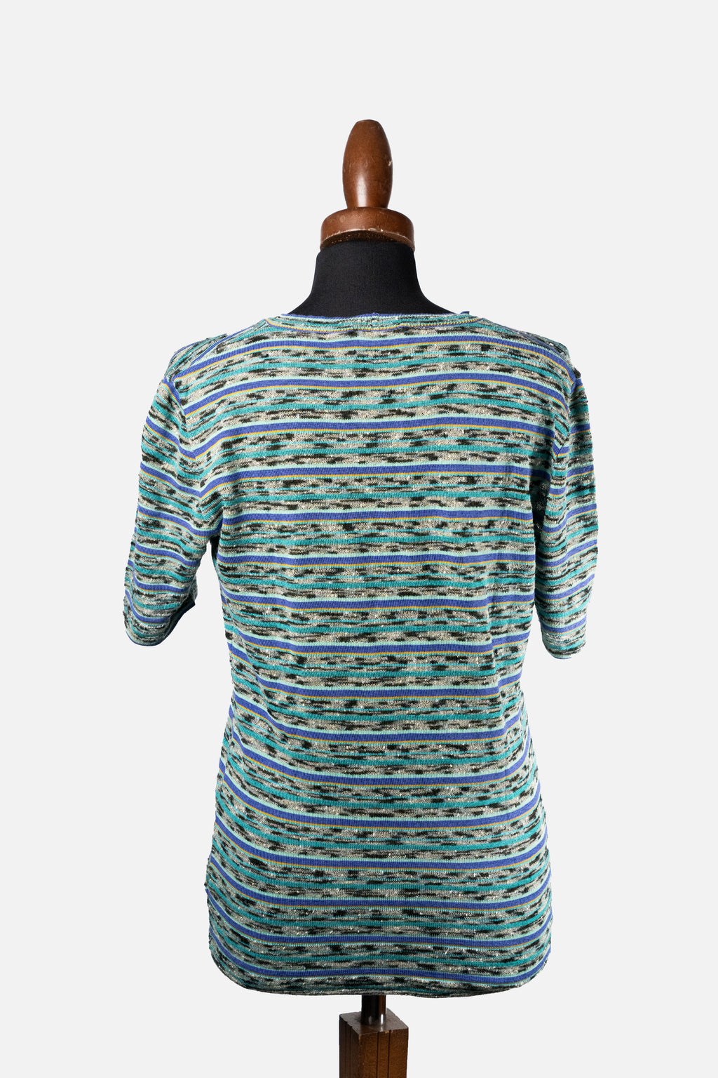 Missoni Sport Vintage Signature Stripe Knit T-Shirt