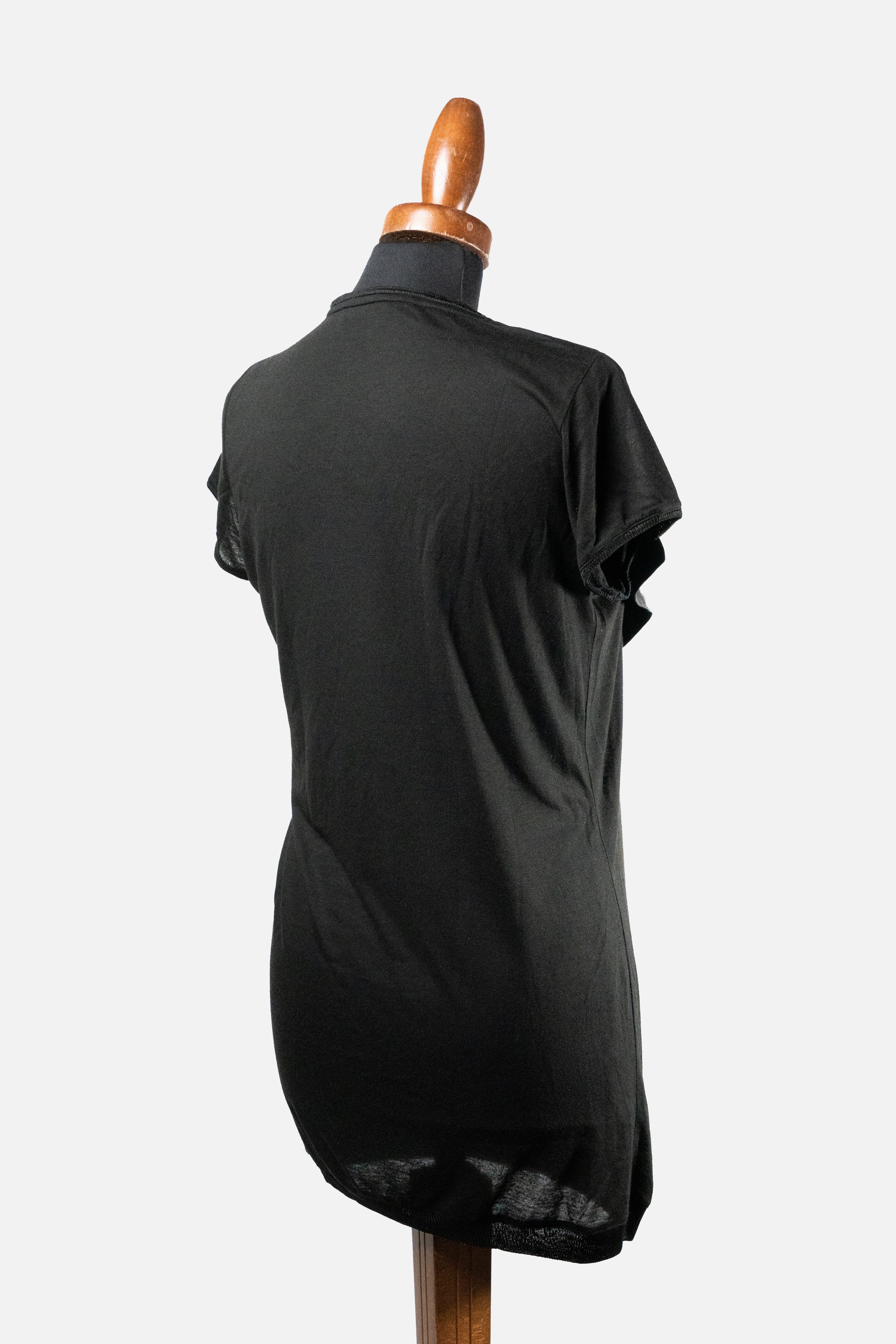 Balenciaga Studded Asymmetric Ruffle Tunic