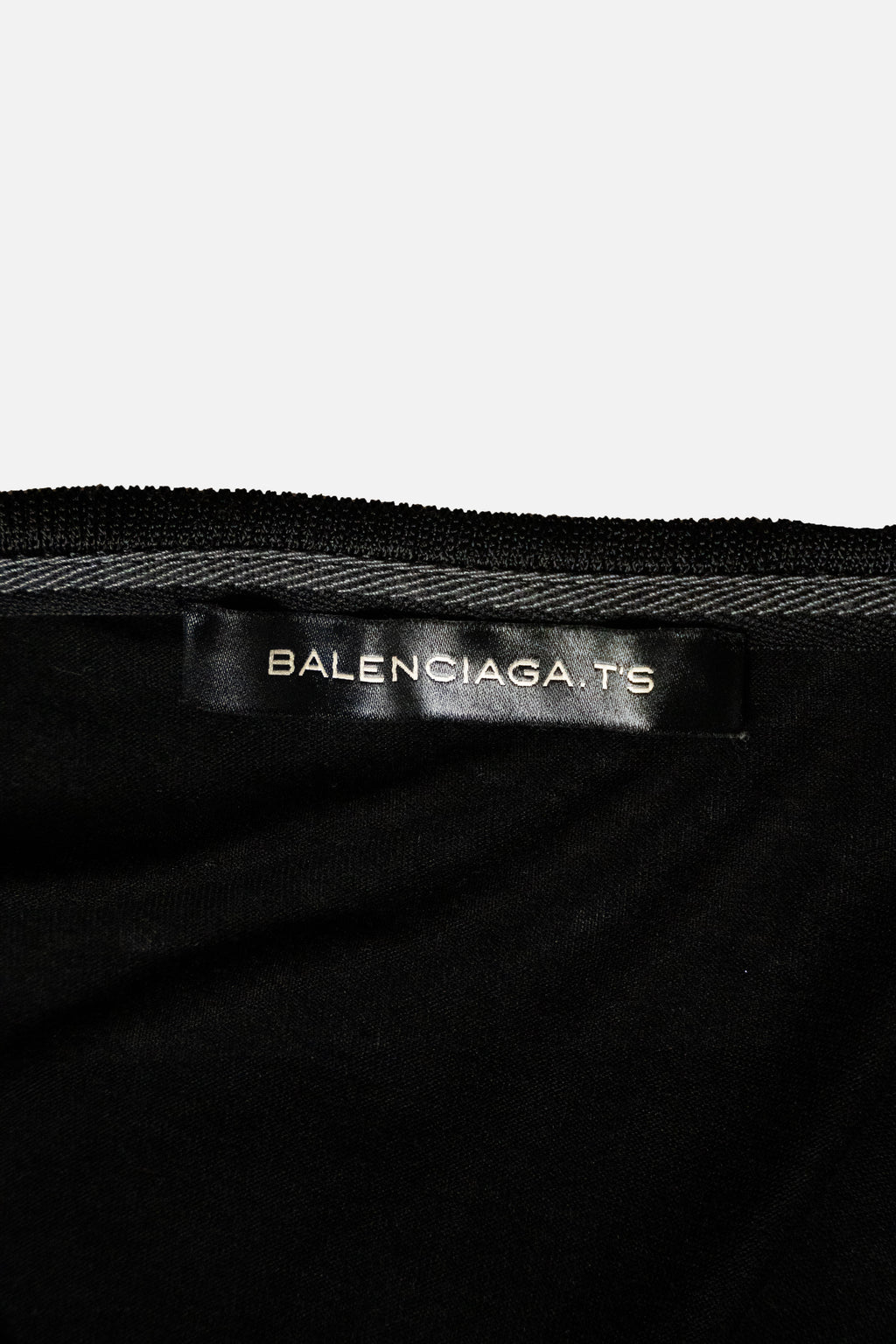 Balenciaga Studded Asymmetric Ruffle Tunic