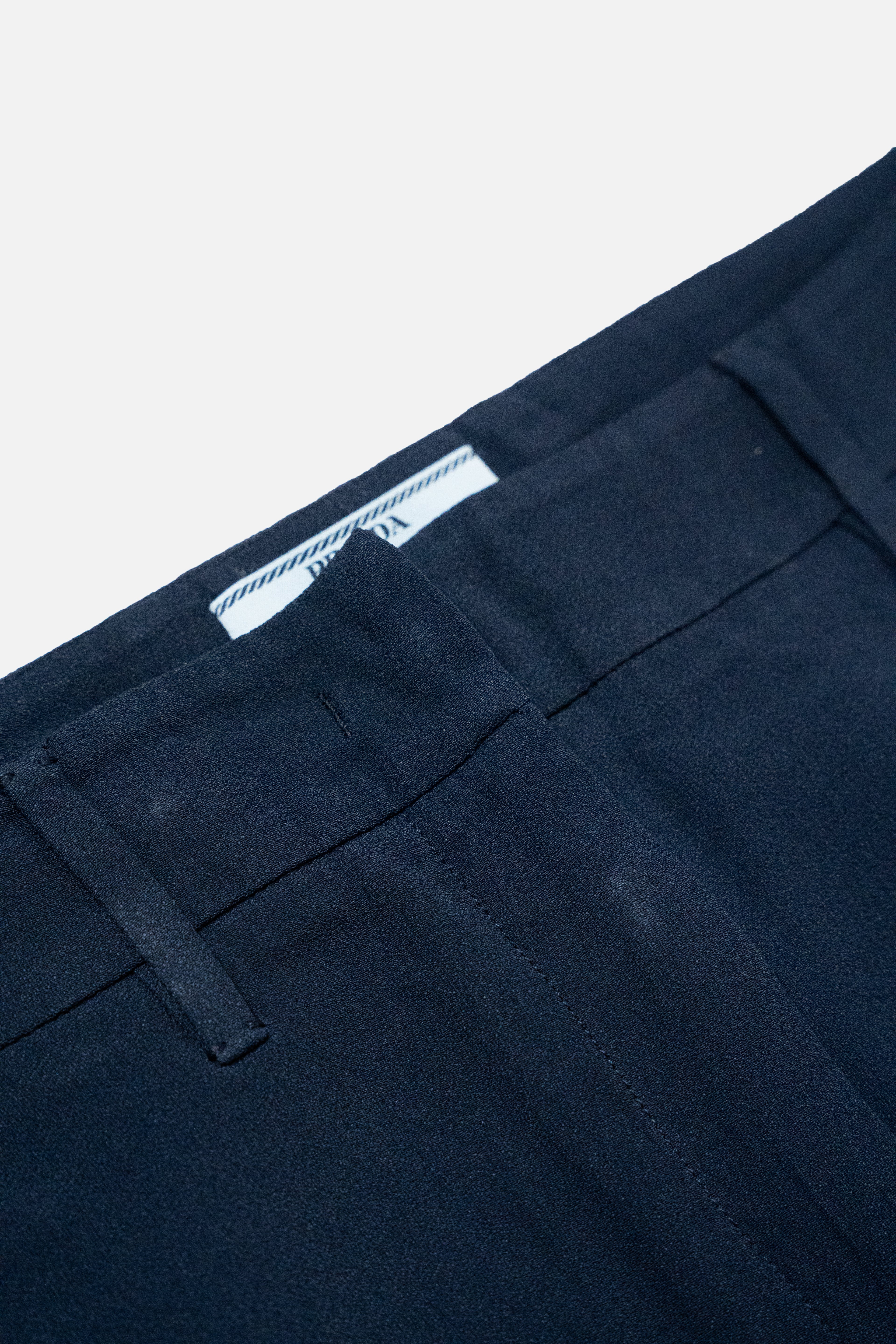 Prada Tailored Cropped Wide-Leg Trousers