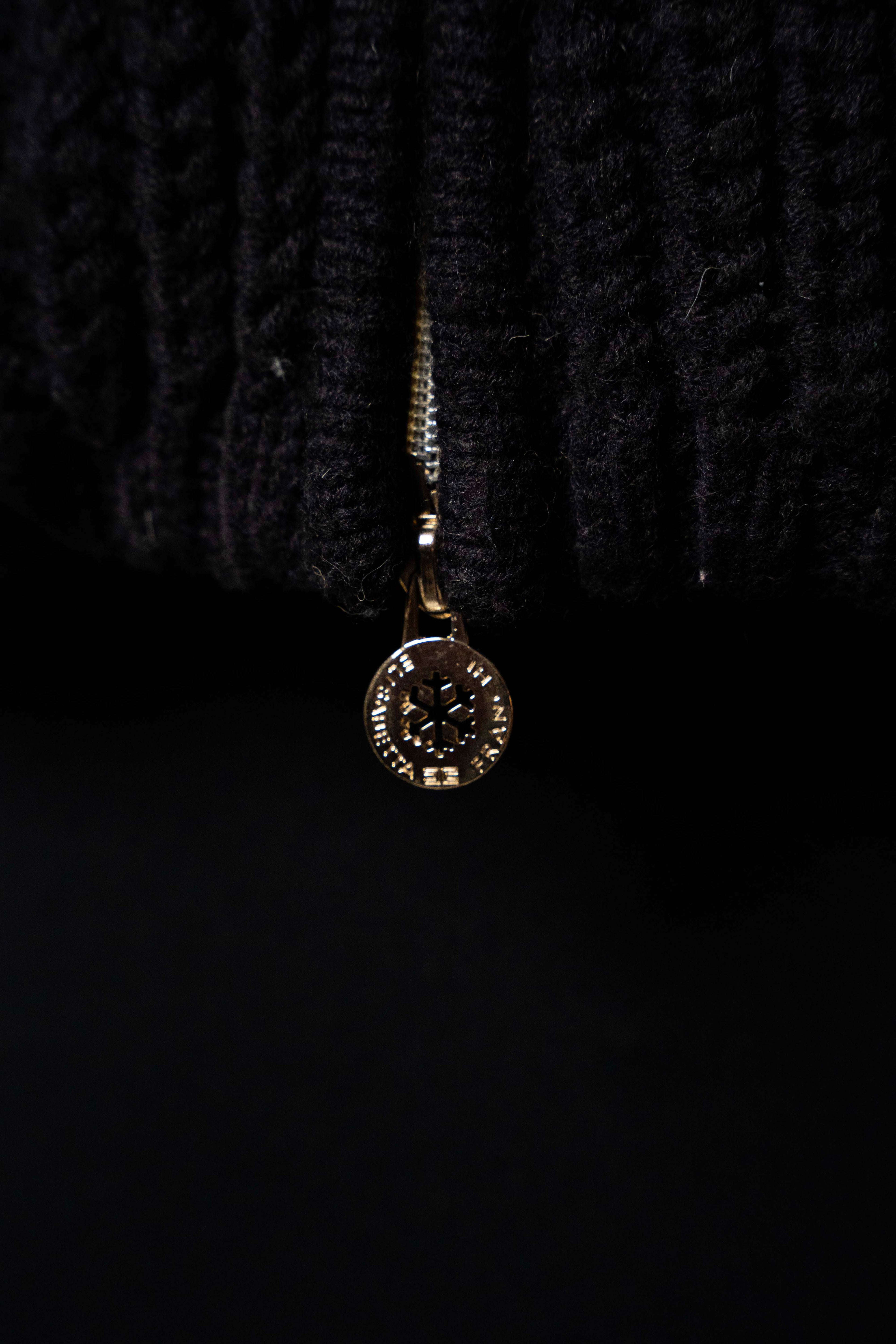 Elisabetta Franchi Black Chunky Knit Bolero/Cardigan