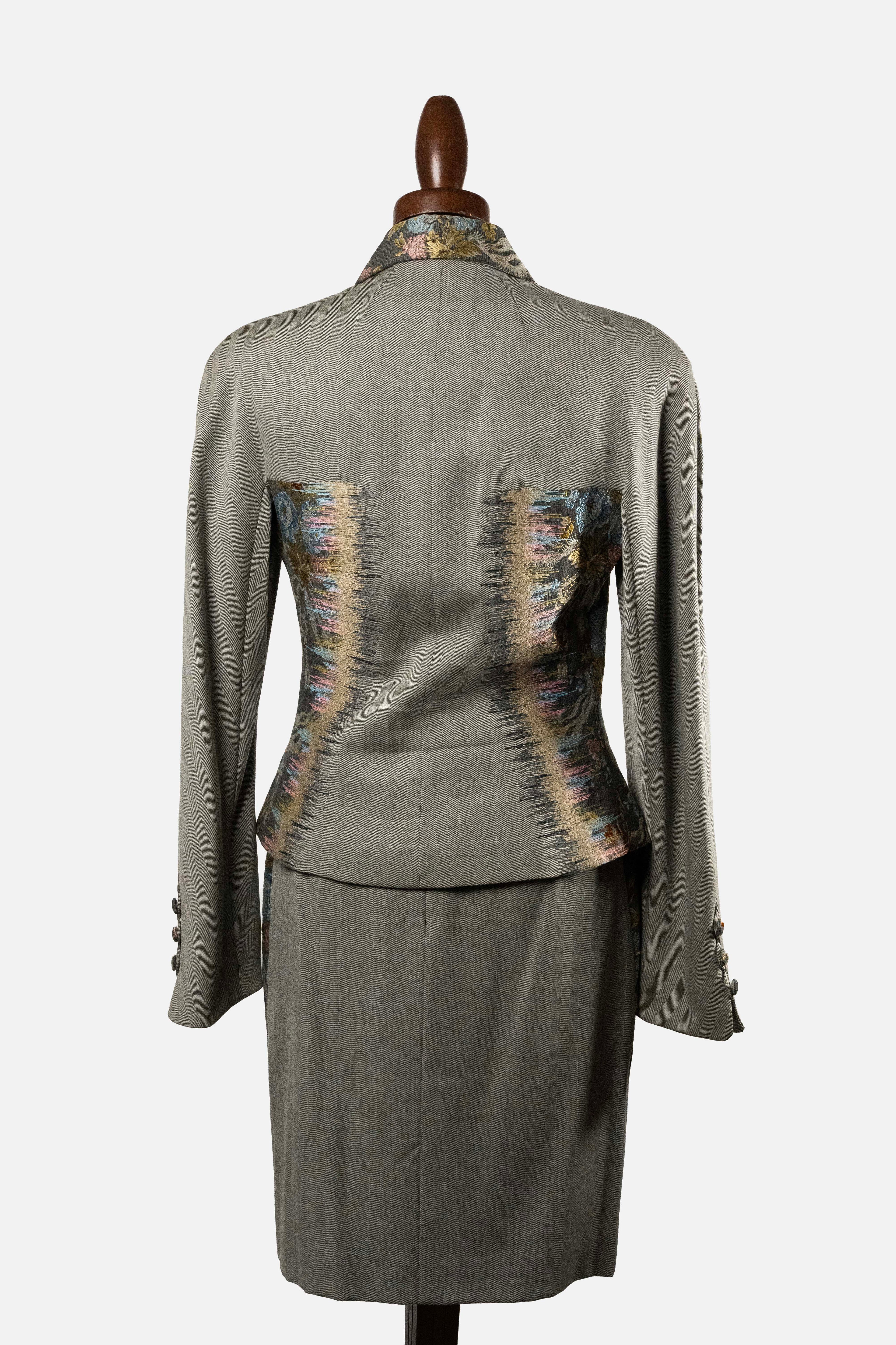 Gattinoni Tempo Women's Jacquard Suit